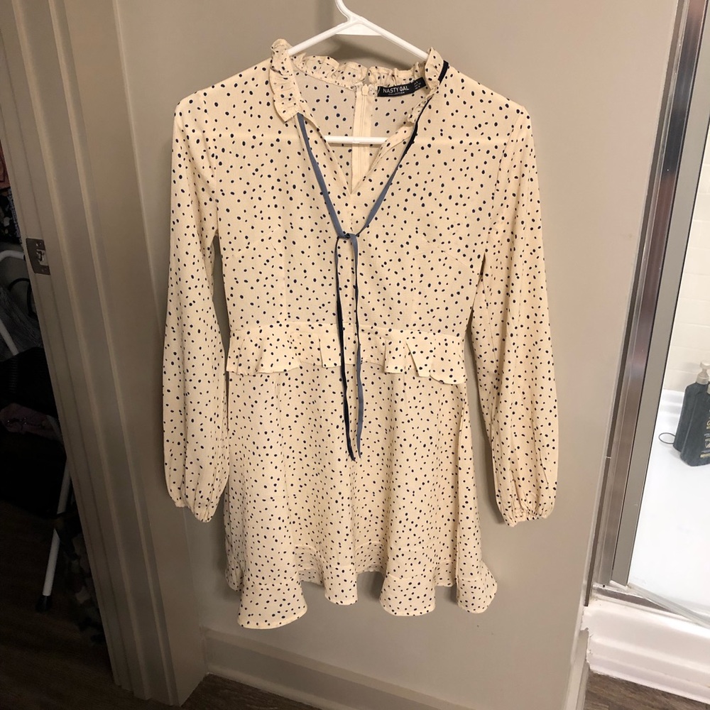 Nasty Gal Polka Dot Dress